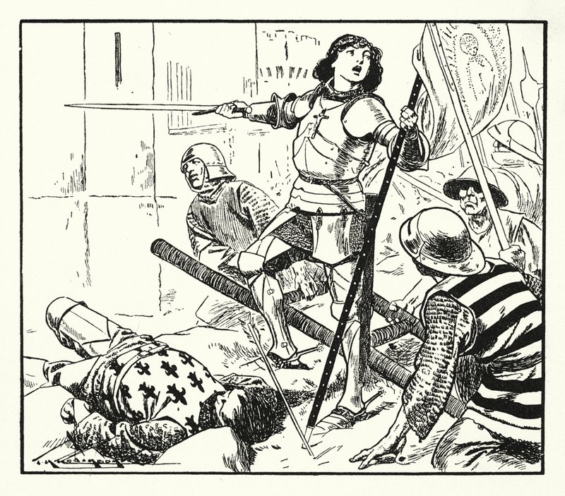 Joan of Arc by Thomas Heath Robinson