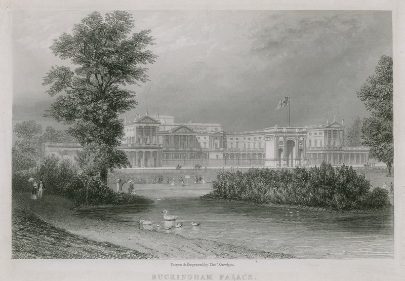Buckingham Palace by Thomas Onwhyn