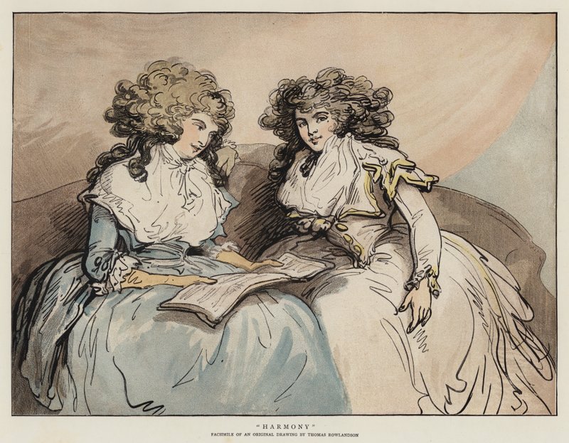 Harmony by Thomas Rowlandson
