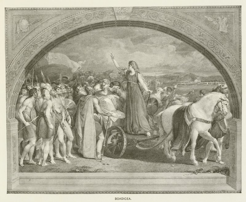 Boadicea by Thomas Stothard