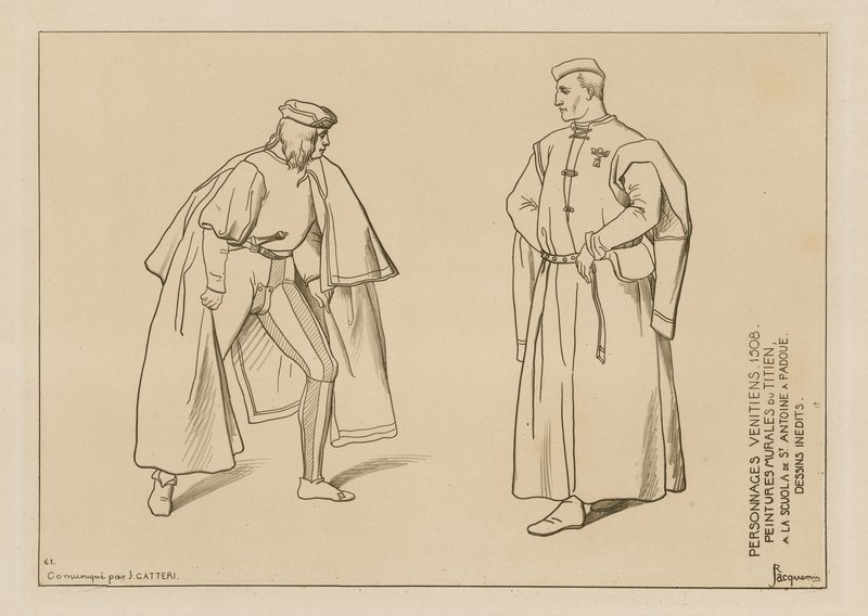 Venetian characters by Tiziano Vecelli