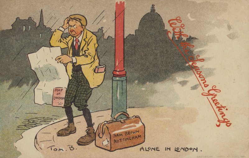 Alone in London by Tom Browne