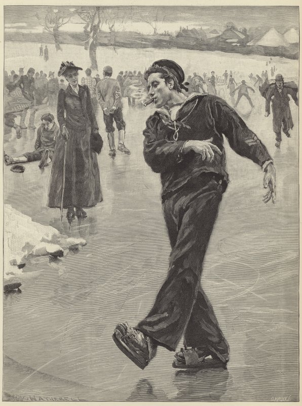 Naval Manoeuvres by W. Hatherell