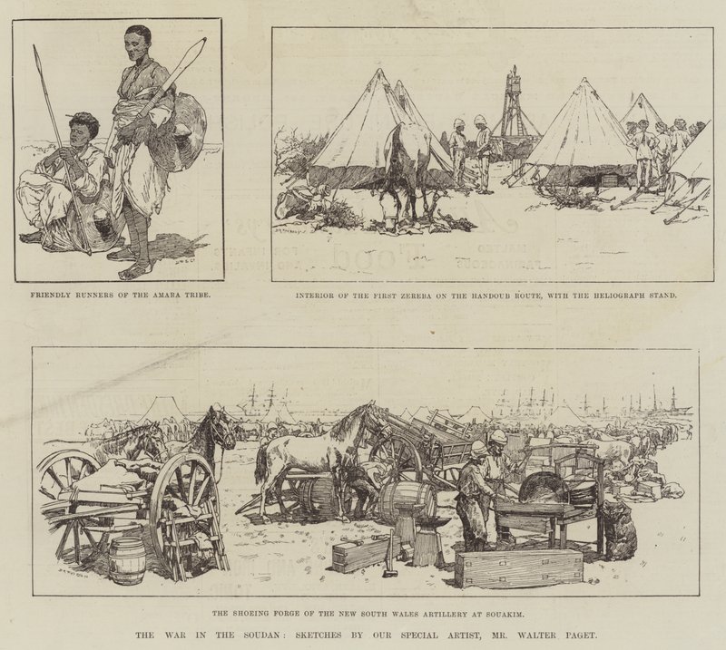 The War in the Soudan by Walter Paget