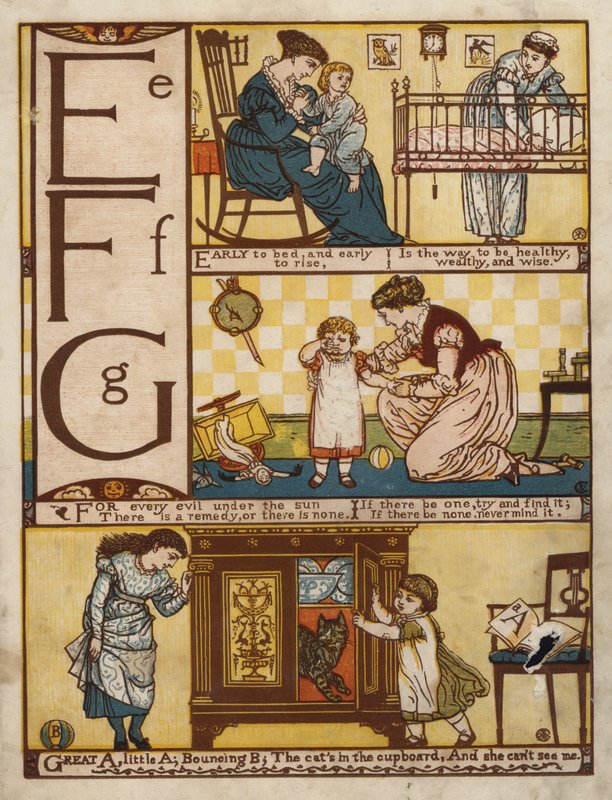 Alphabet by Walter Crane