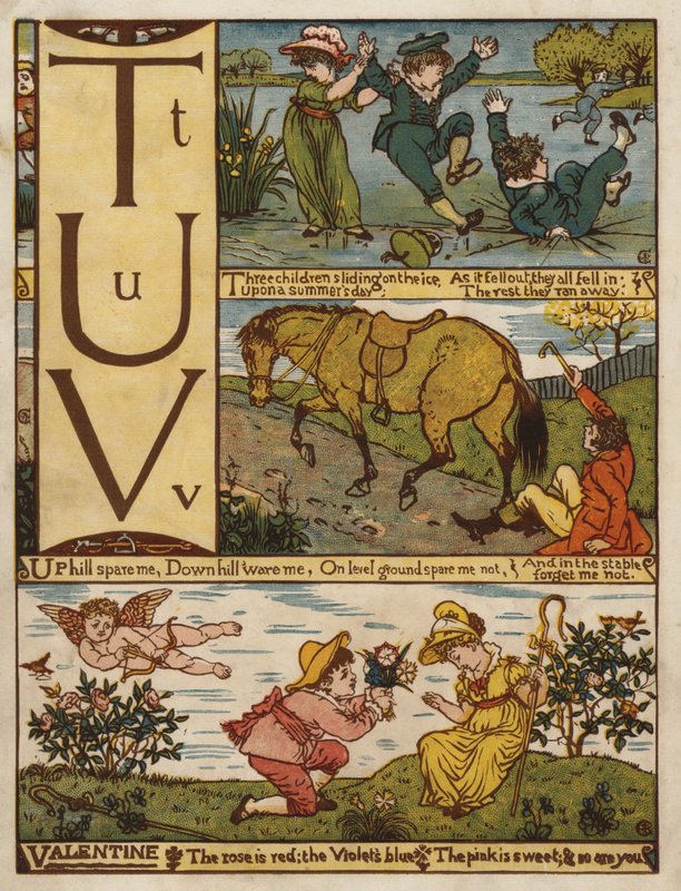 Alphabet by Walter Crane
