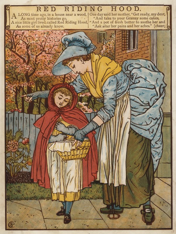 Red Riding Hood by Walter Crane