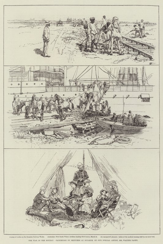 The War in the Soudan by Walter Paget