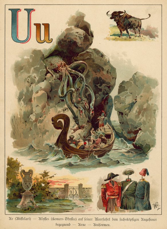 Letter U by Walter Zweigle