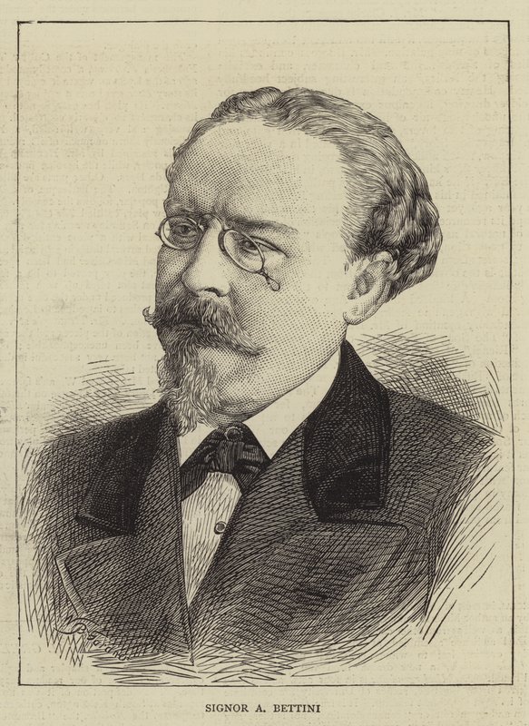 Signor A Bettini by William Biscombe Gardner