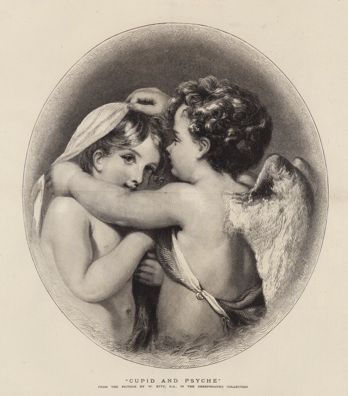 Cupid and Psyche by William Etty