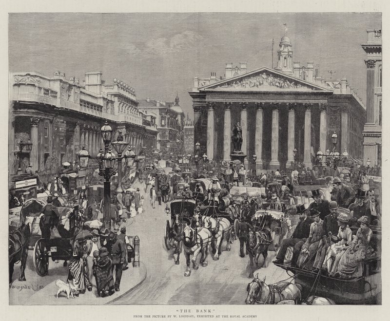 The Bank by William Logsdail