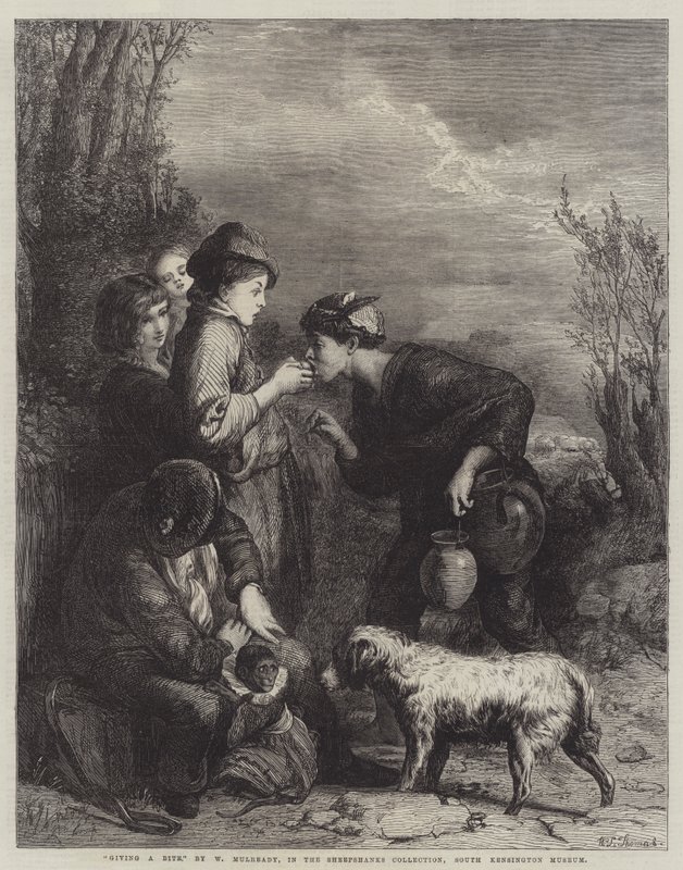 Giving a Bite by William Mulready