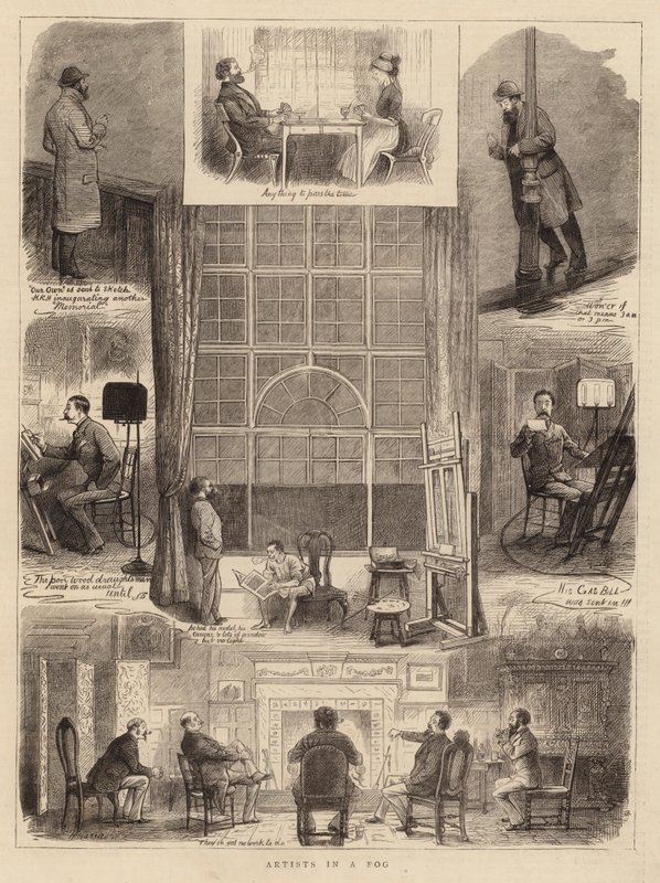 Artists in a Fog by William Ralston