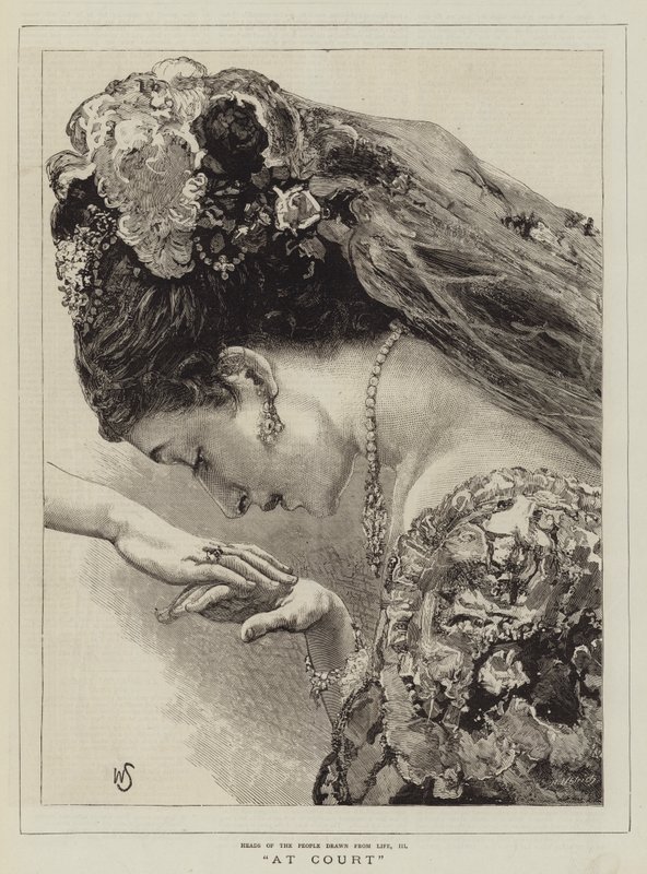 At Court by William Small