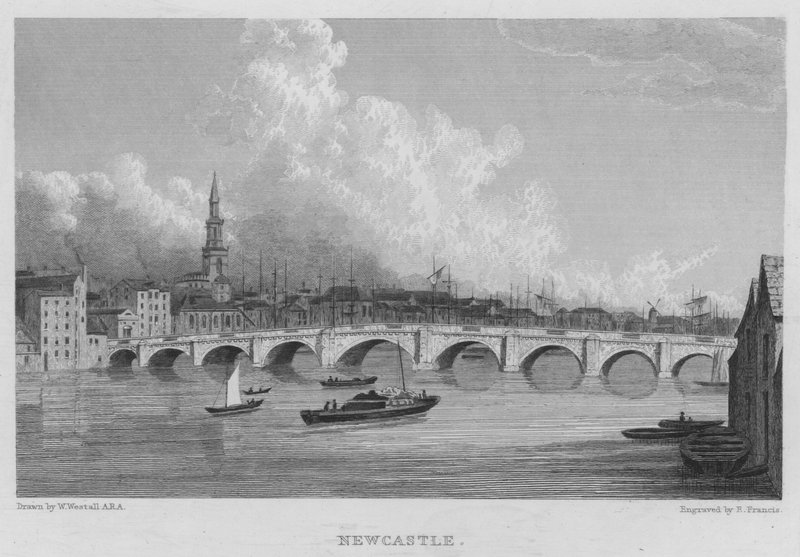 Newcastle by William (after) Westall