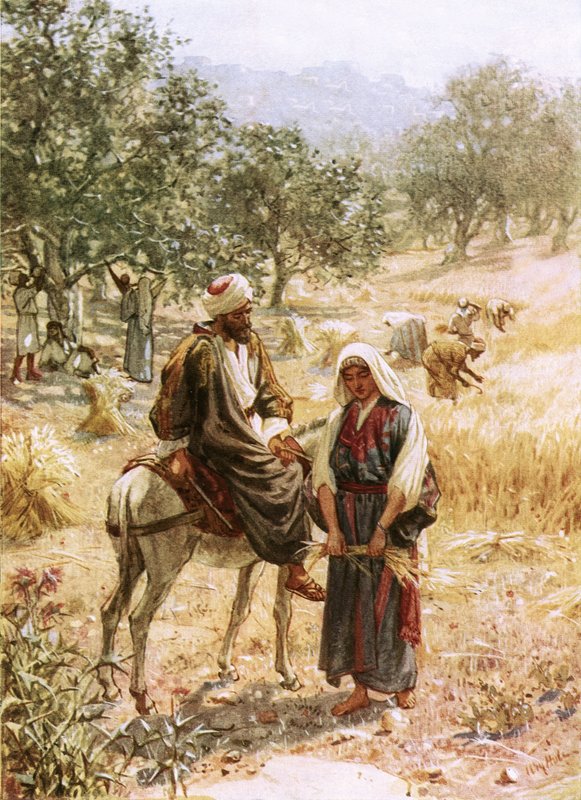 Boaz and Ruth by William Brassey Hole