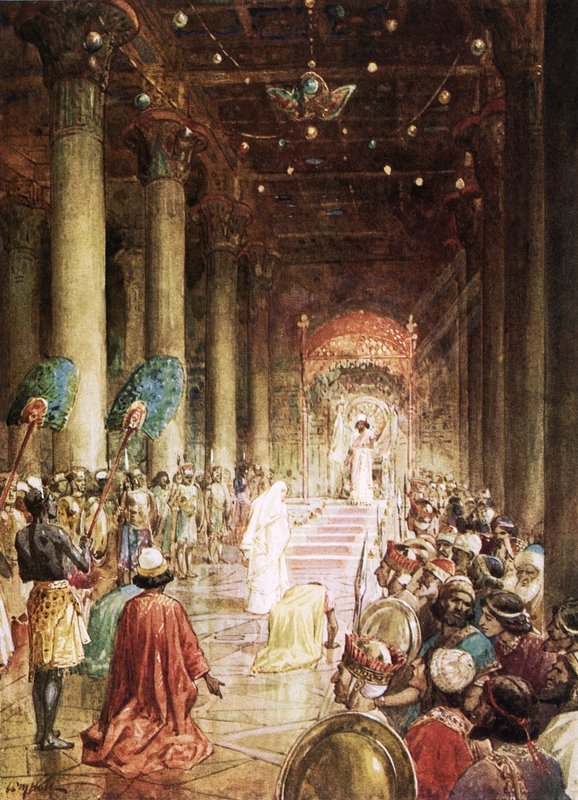 The Queen of Sheba by William Brassey Hole