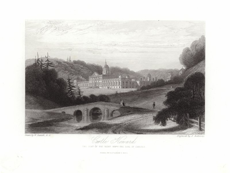 Castle Howard by William Daniell