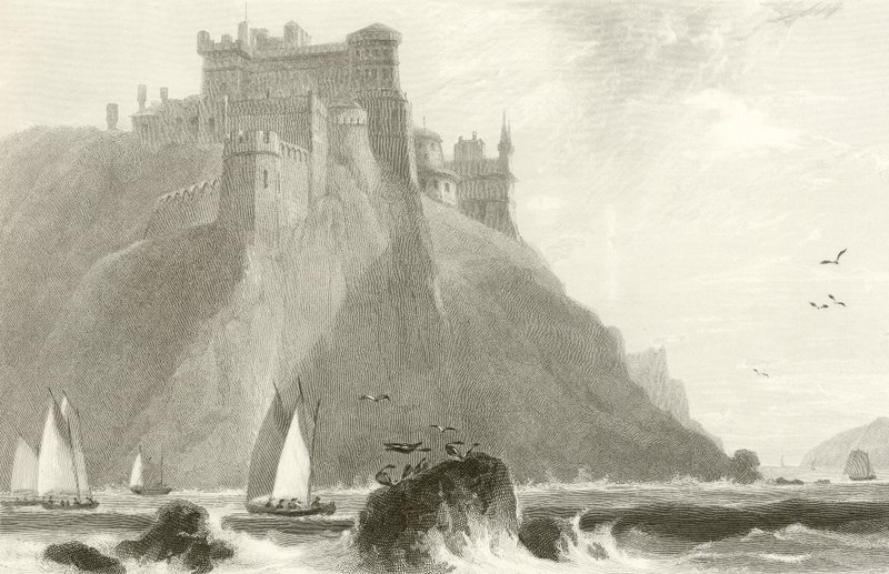 Culzean Castle, Ayrshire, Scotland by William Daniell