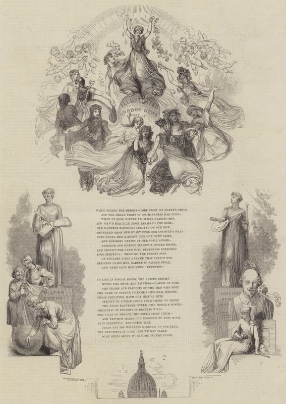 A May Garland by William Harvey