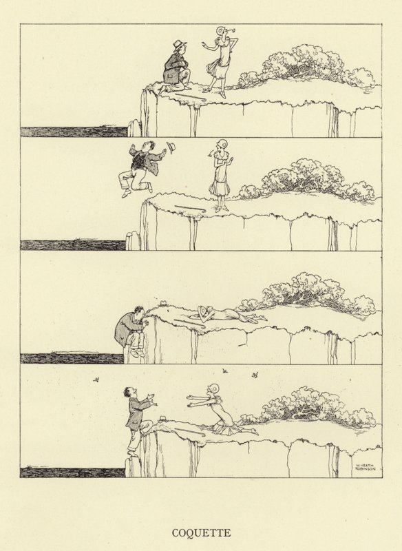 Coquette by William Heath Robinson