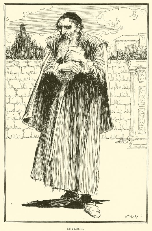 Shylock by William Heath Robinson