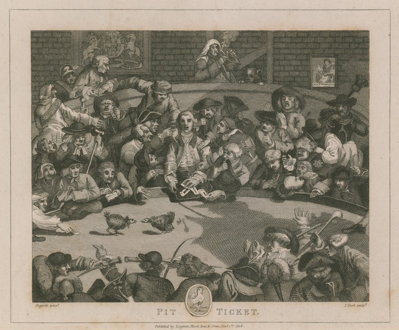 Pit Ticket by William Hogarth