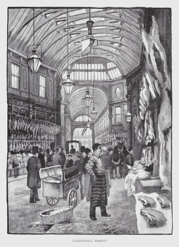 Leadenhall Market by William Luker
