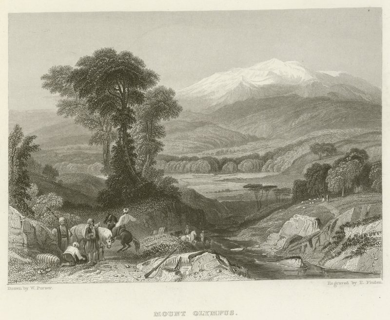 Mount Olympus by William Purser