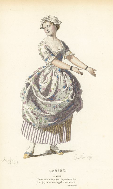 Nanine by after Edmond A.F. Geffroy