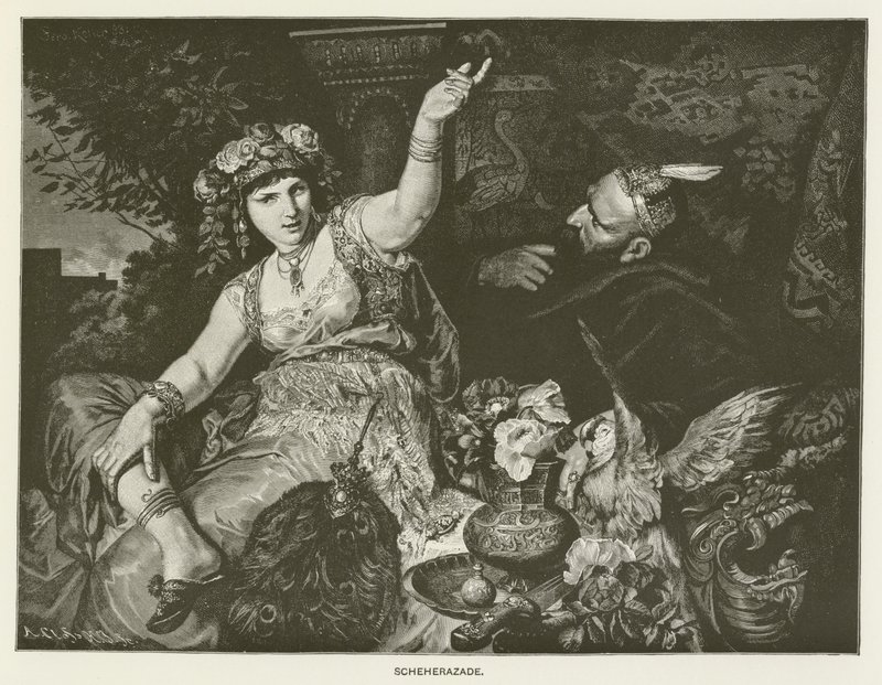 Scheherazade by after Ferdinand Keller