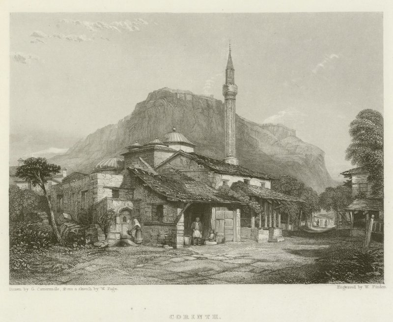 Corinth by after George Cattermole
