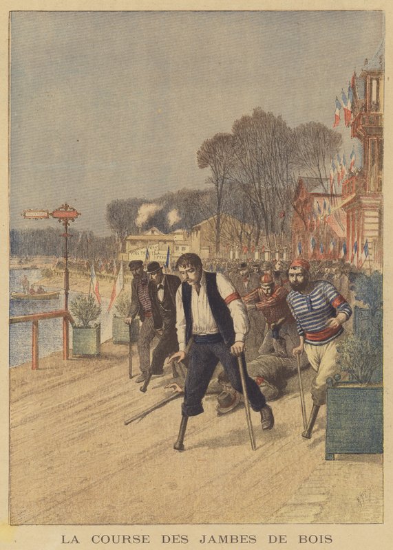 Amputees Race by after Henri Meyer