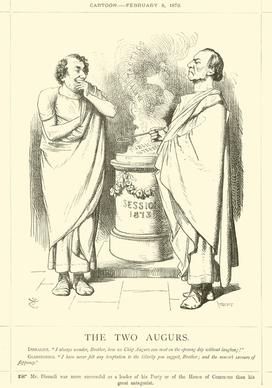 The Two Augurs by after John Tenniel